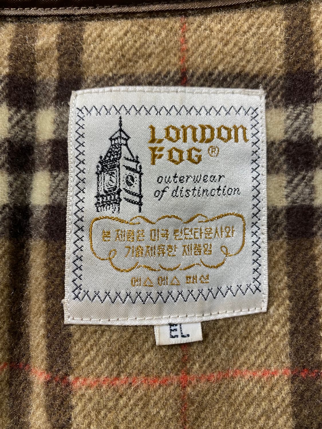 [XL] 80s London Fog 런던포그 고트스킨 스웨이드 자켓 상품이미지7
