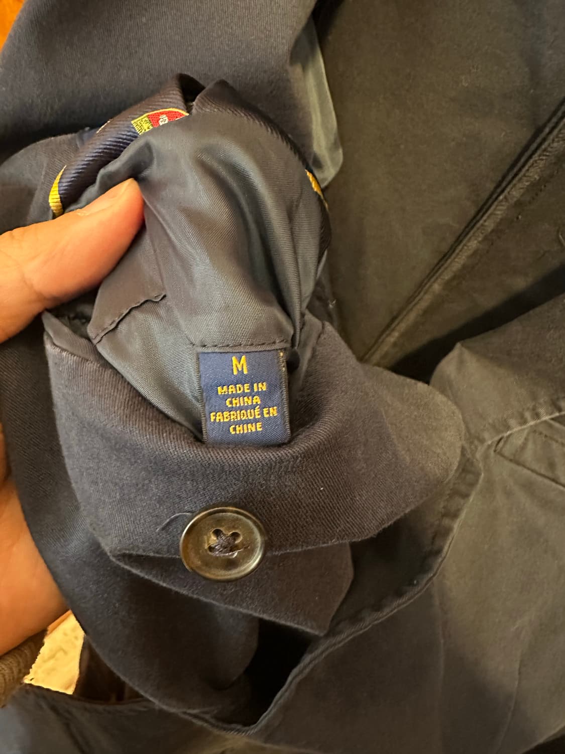 폴로 랄프로렌 치노 블레이저 자켓 네이비 M 상품이미지4