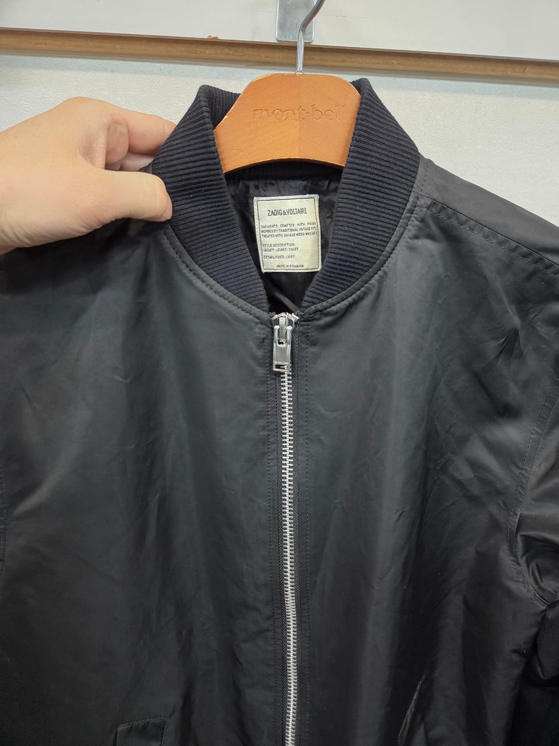 쟈딕앤볼테르 방풍 투웨이 블루종자켓 s 상품이미지9