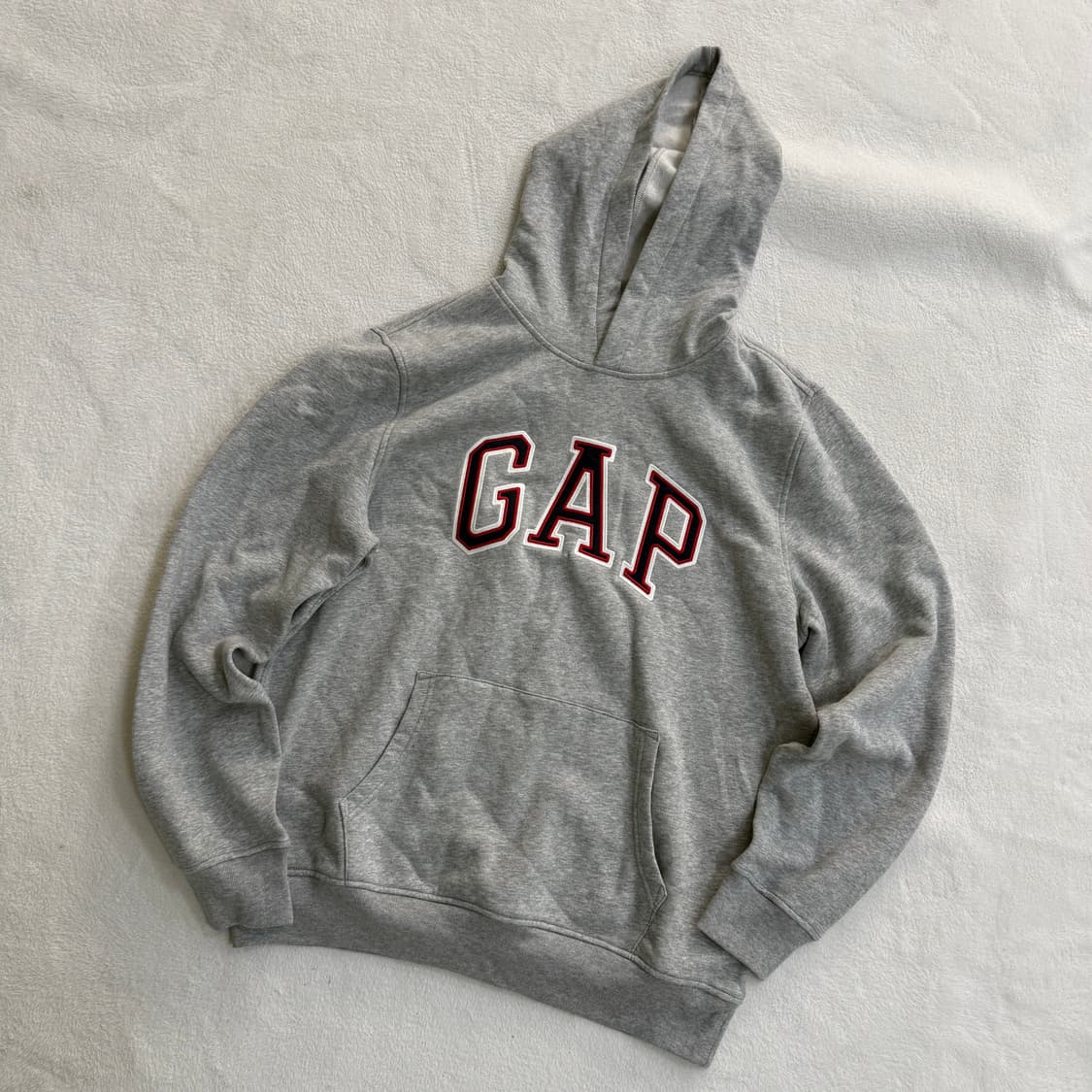 L GAP 그레이 기모 후드티 0413T 상품이미지1