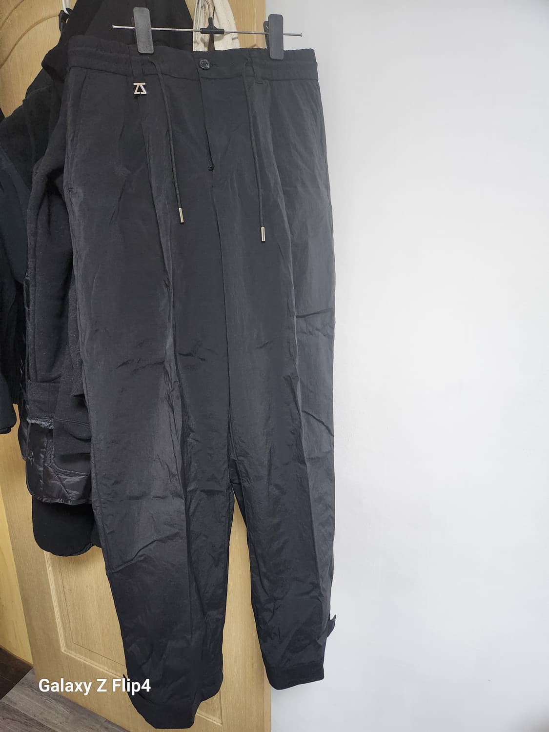 준지맛 지오송지오 나일론 와이드 팬츠 78 (1회착) 상품이미지1