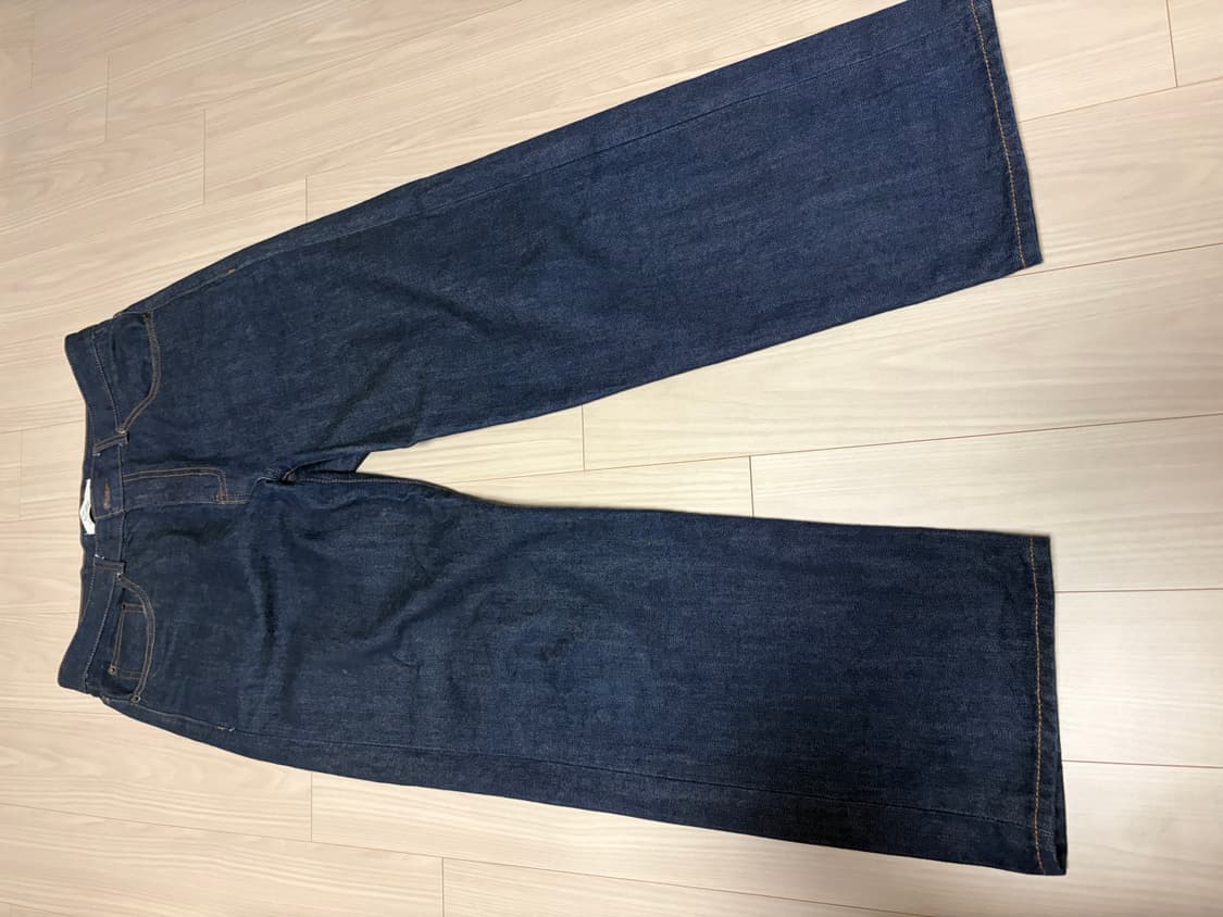 비슬로우 와이드 셀비지 데님 32사이즈 상품이미지2