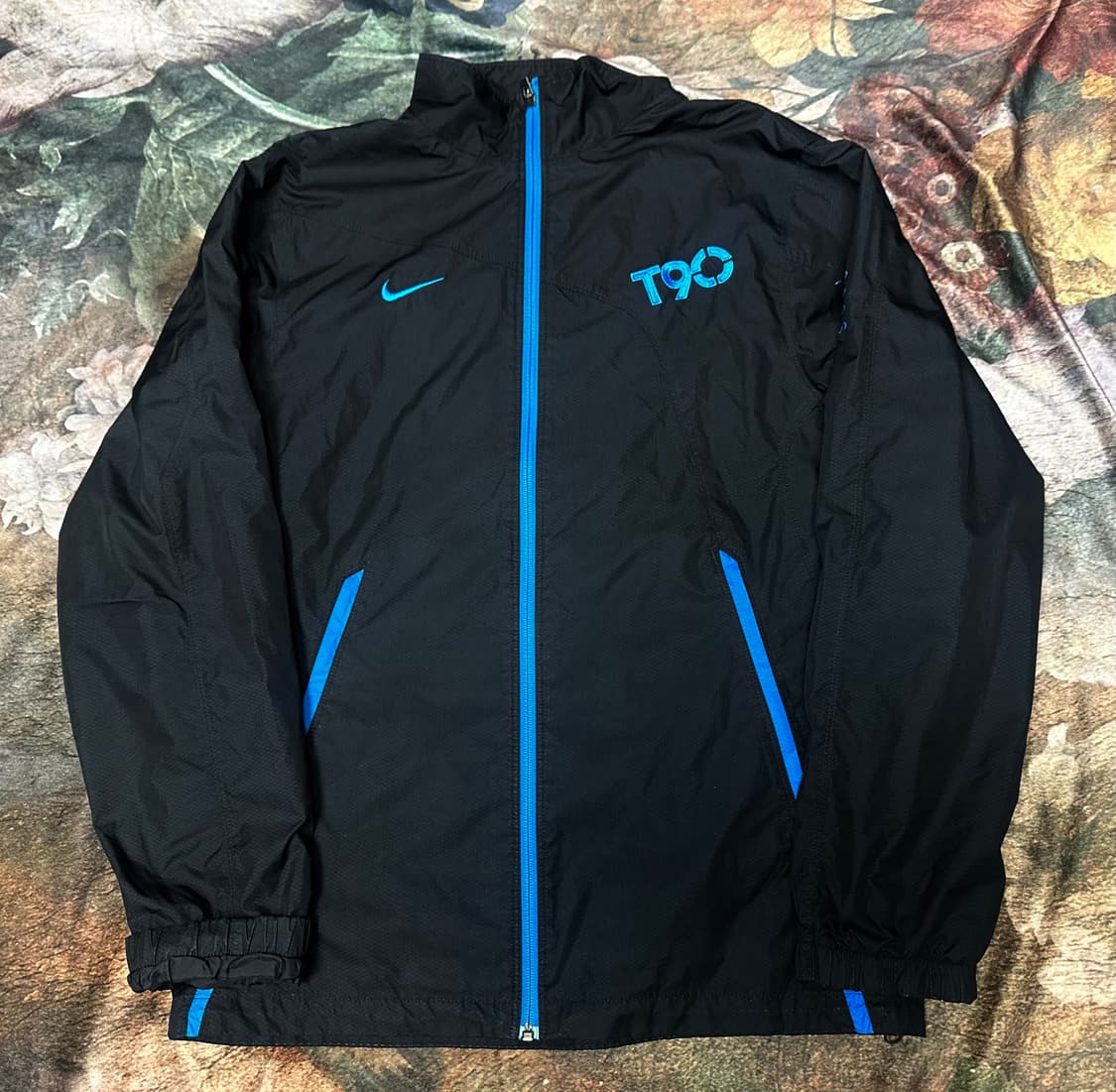 나이키 스톰핏 스카이블루 사이드라인 블랙바람막이 100 상품이미지1