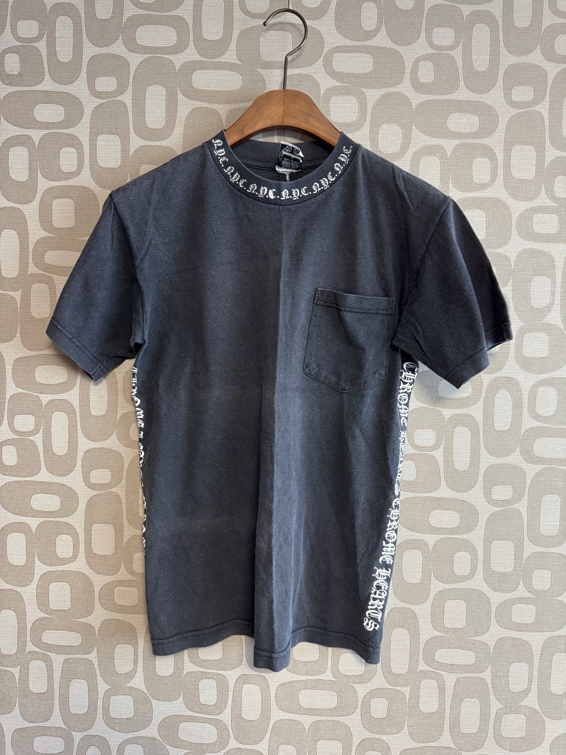 Chrome Hearts 크롬하츠 OLD NYC 빈티지 넥 로고 반팔 상품이미지1