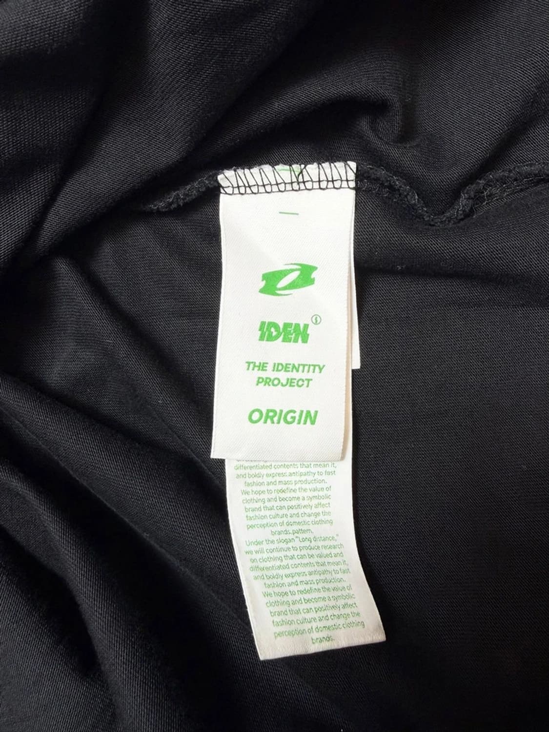 더아이덴티티 프로젝트 23ss 하프 슬리브 PN9292 상품이미지7