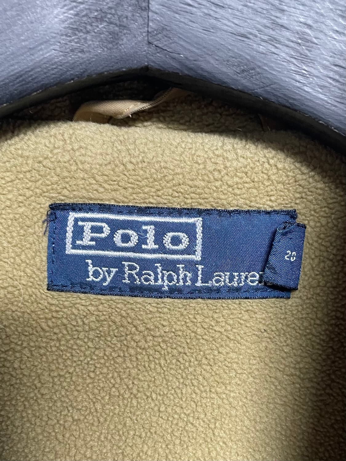 폴로 랄프로렌 베이지 폴리쉘 자켓 (on.128)   상품이미지6