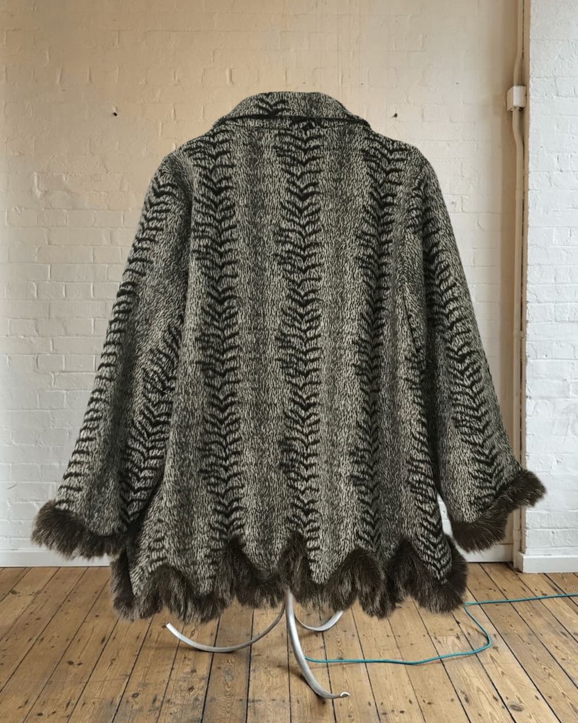  vintage pattern fur coat 상품이미지8