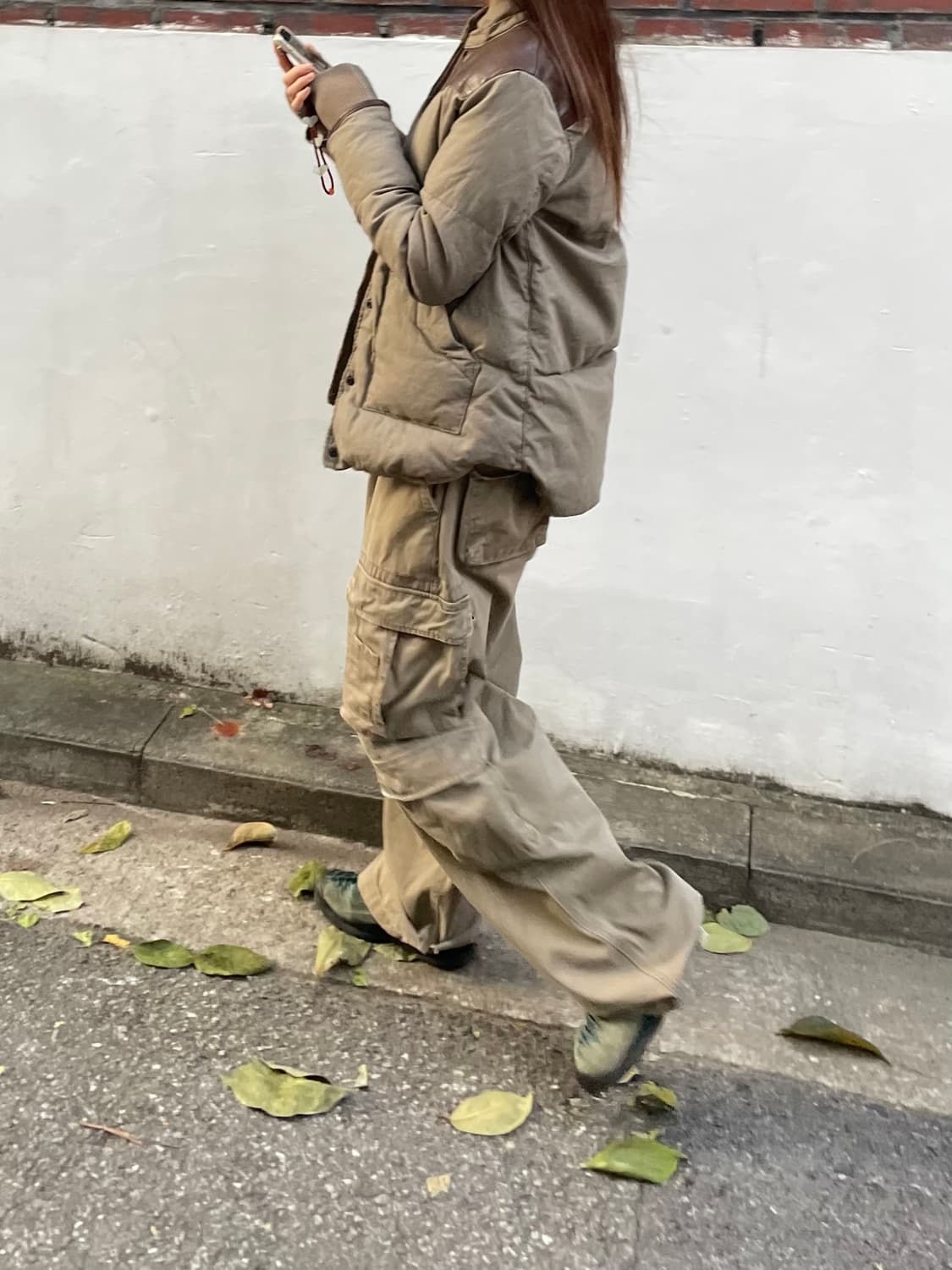 일본 빈티지 더블카고 와이드 팬츠 상품이미지3