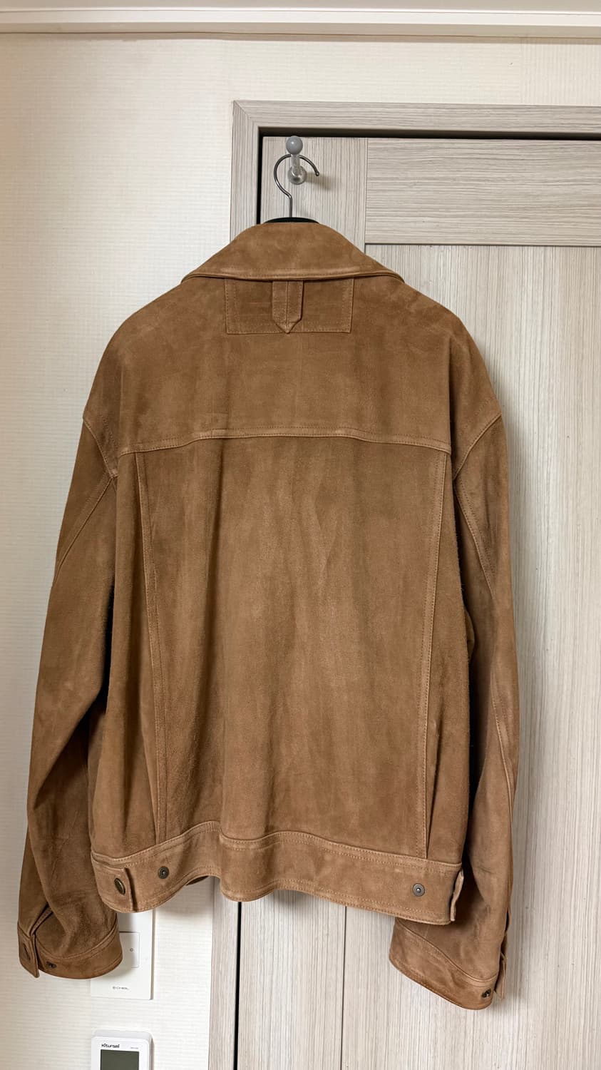 (새상품) 24FW 솔리드옴므 카멜 스웨이드 자켓  상품이미지2