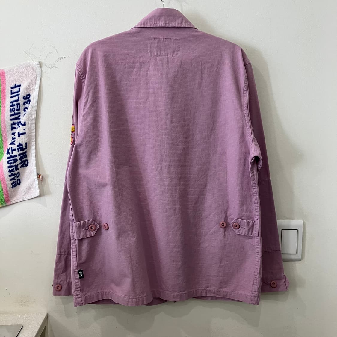 170 스투시 퍼티그 bdu 자켓 라벤더 상품이미지2