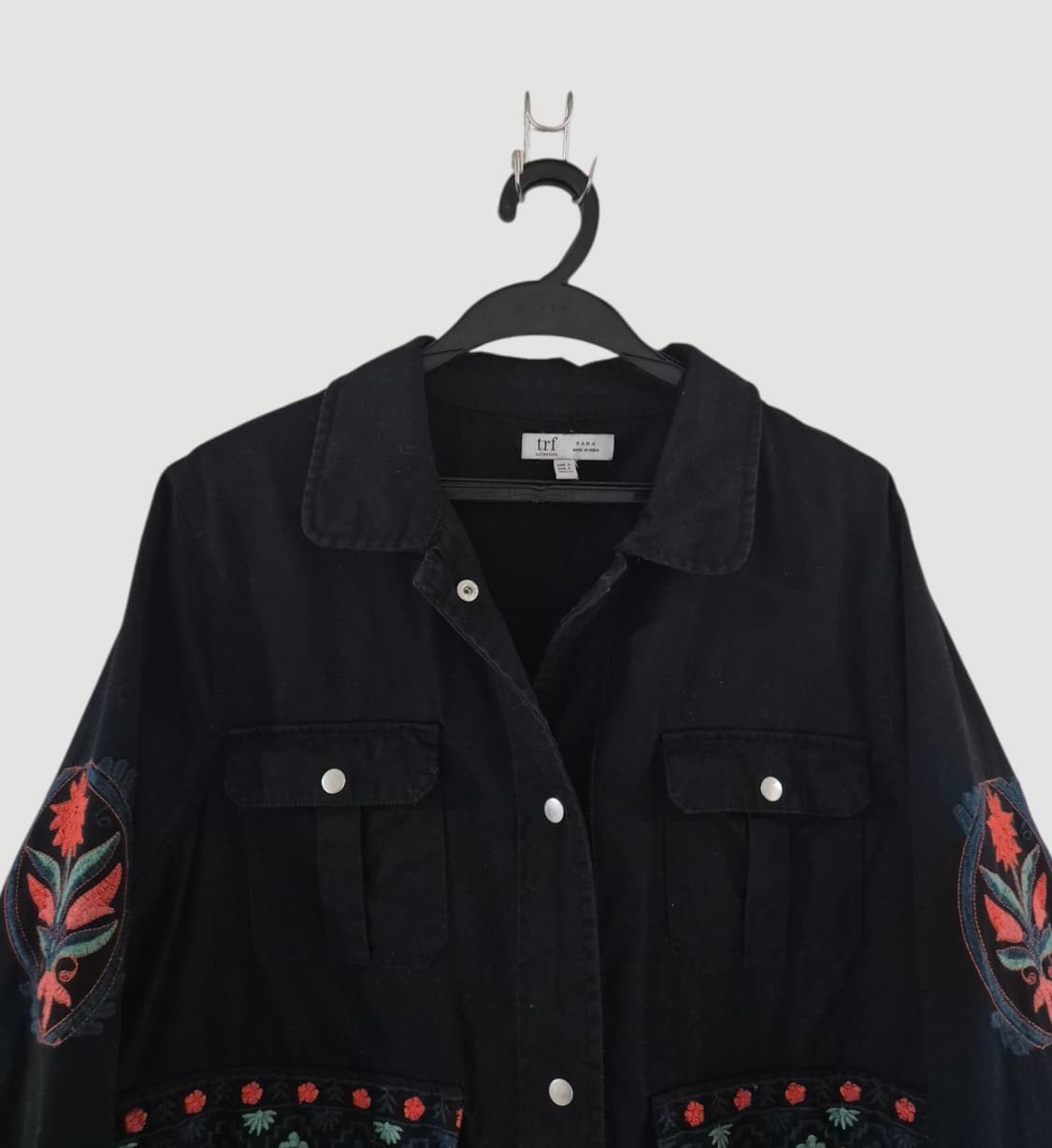 자라 TRF 여자 자수 자켓 상품이미지2