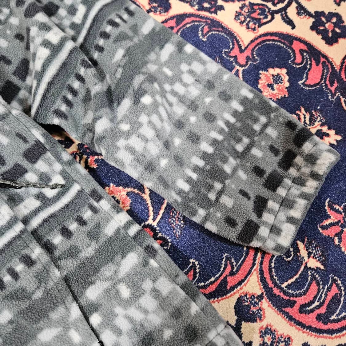 컬럼비아 노르딕 체크 플리스자켓 2XLsize 상품이미지4