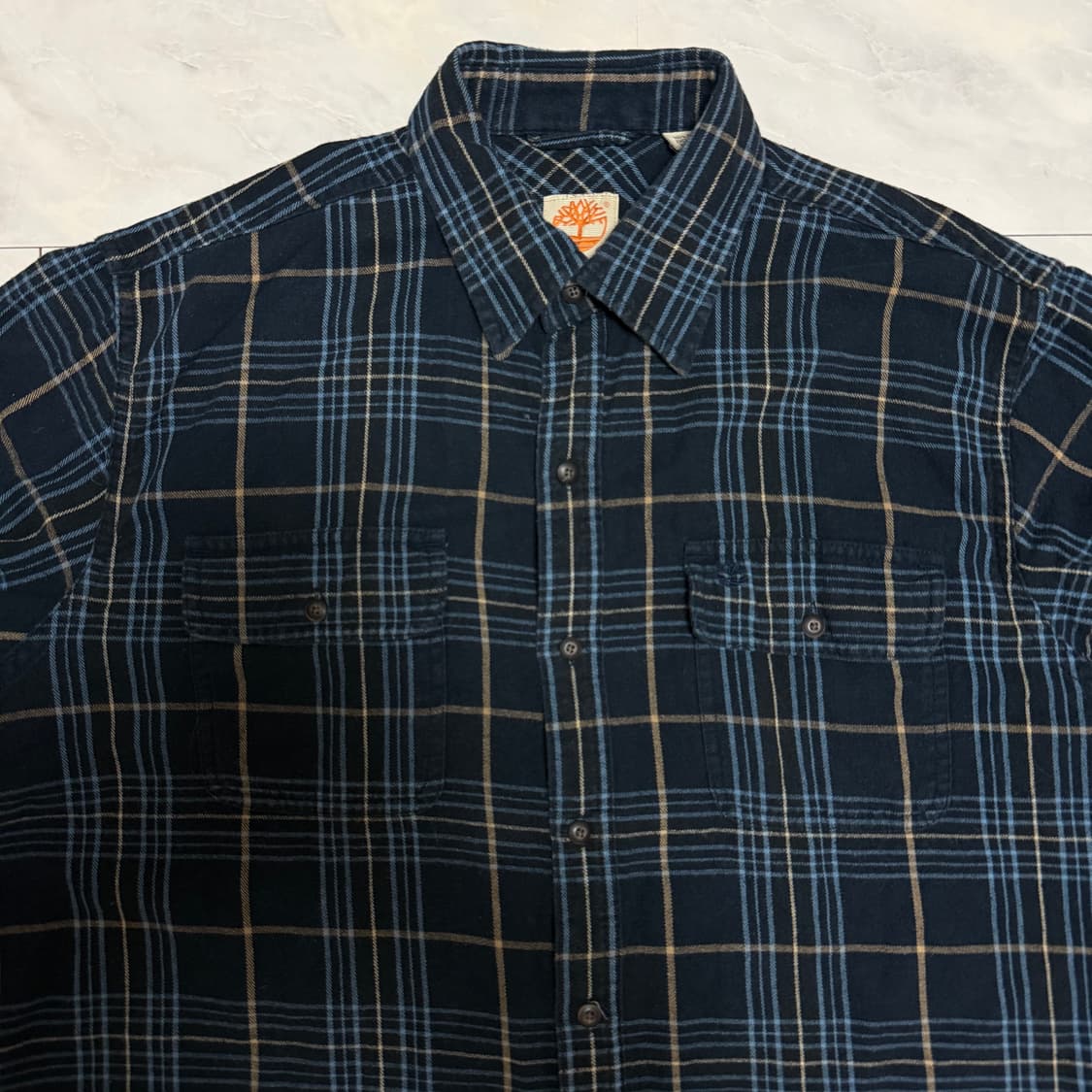 팀버랜드 투포켓 체크셔츠 상품이미지2