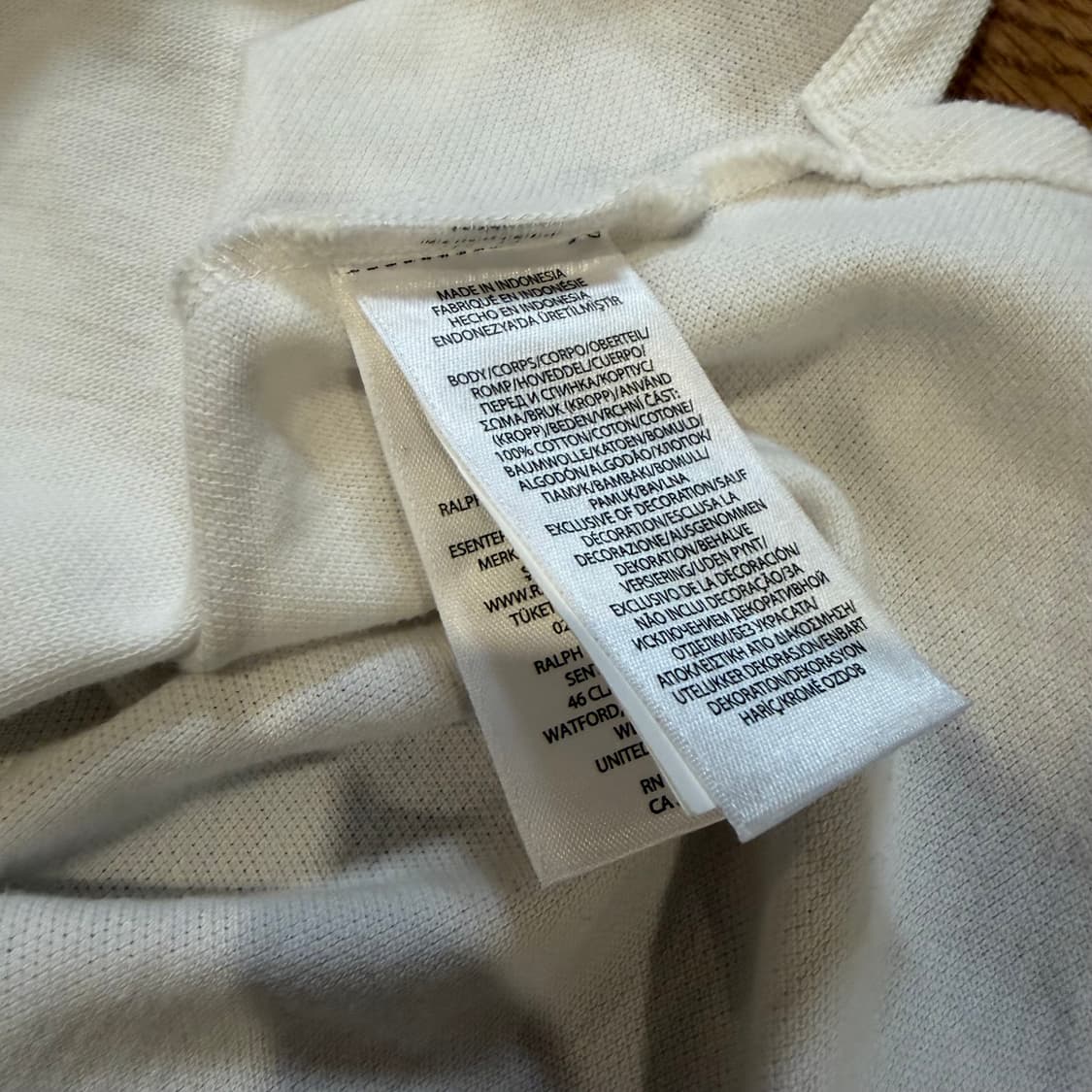 폴로 랄프로렌 폴로베어 자수 카라 반팔 티셔츠 상품이미지5