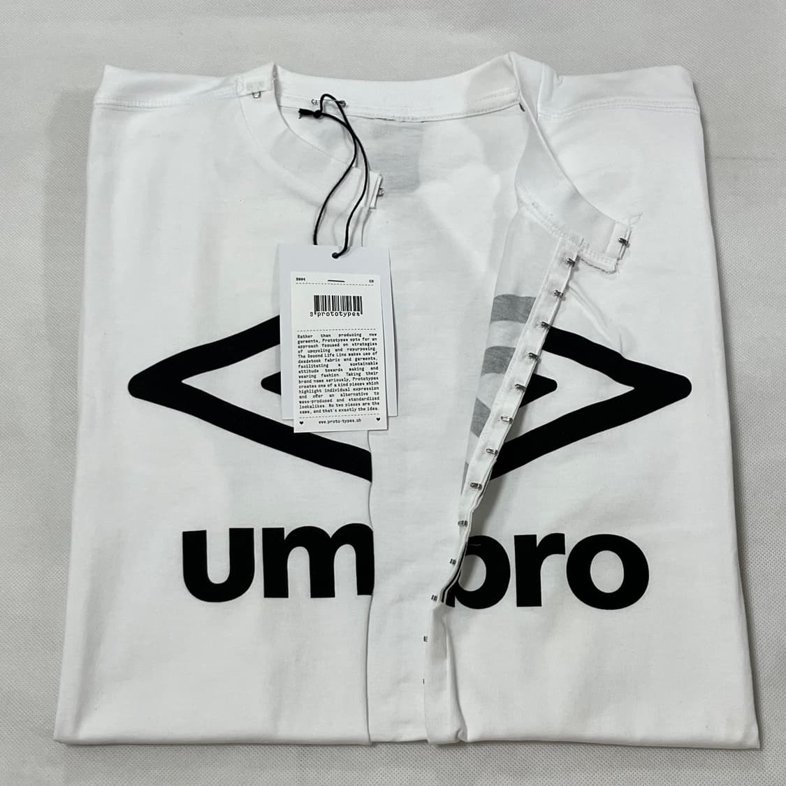 [L/XL]프로토타입스 25ss HOOK AND BAR 티셔츠 상품이미지2