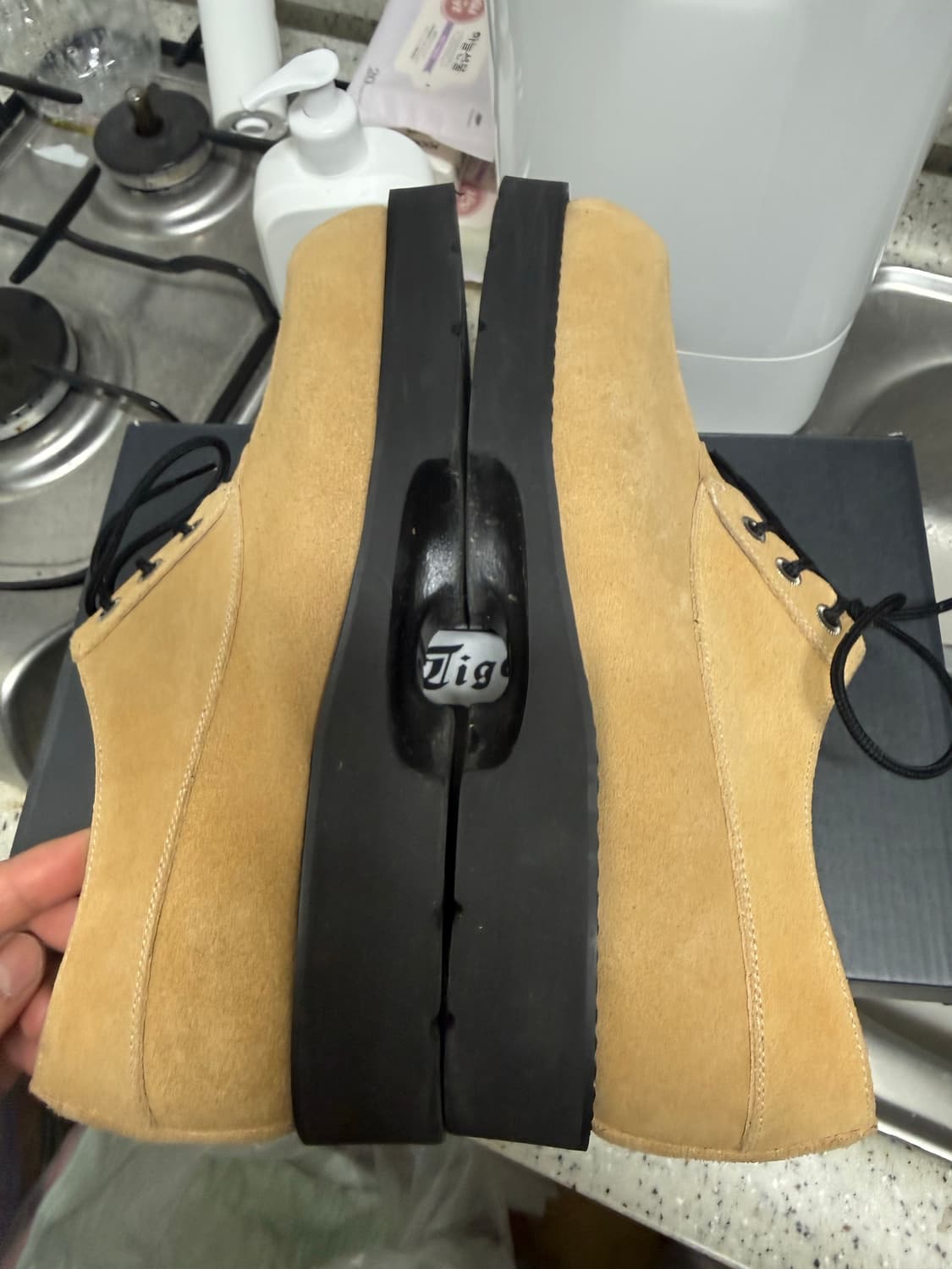 로맨틱무브 덕 더비 R23M204 (웜옐로우 스웨이드) / 270판매 상품이미지5