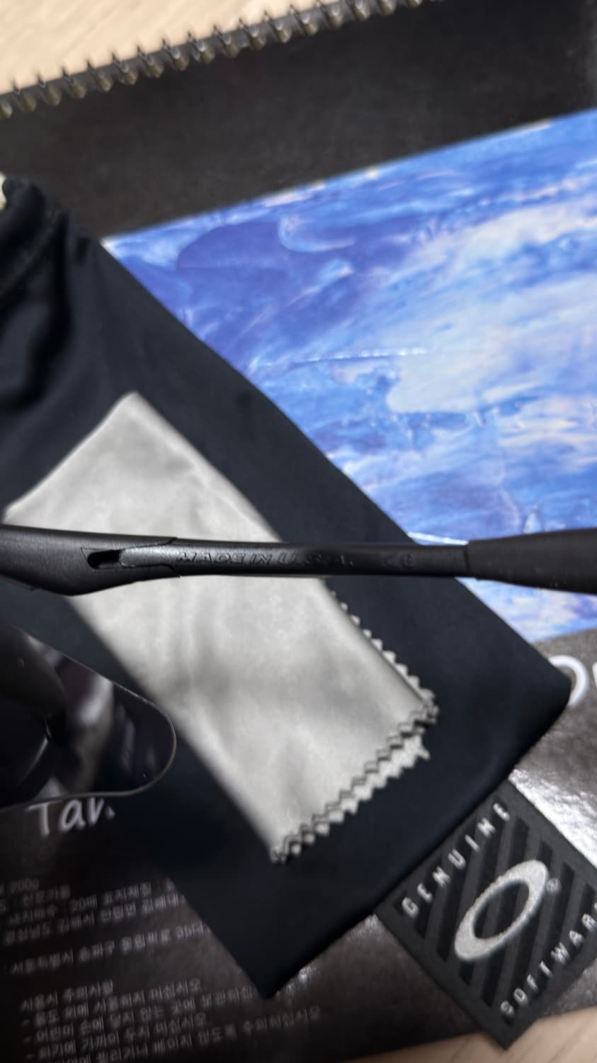 떨이)오클리 M프레임 매트블랙 상품이미지4