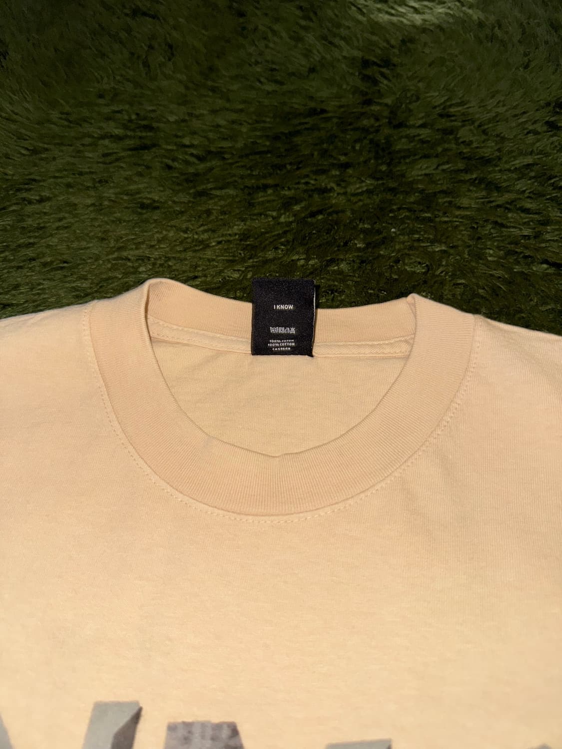 [M] DIME 다임 MADE IN USA 튜블러 티셔츠 베이지 상품이미지7