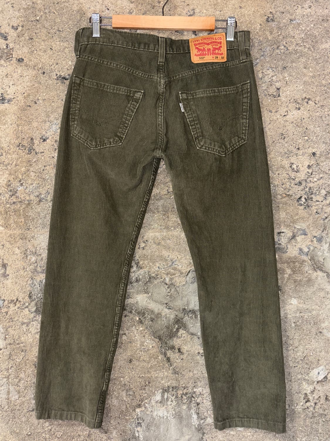 리바이스 502 코듀로이 바지 W28 L32 상품이미지2