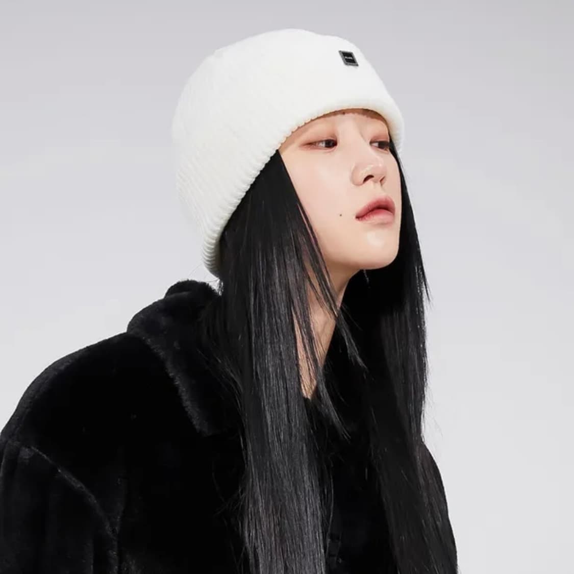 플레어업 오프화이트 비니 모자(새제품) 상품이미지1