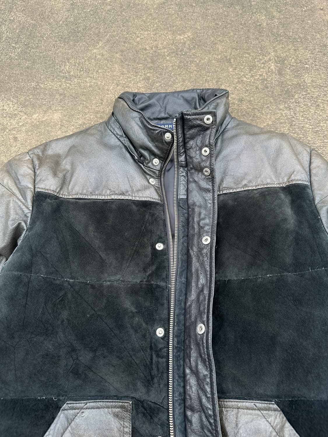 Tommy 타미힐피거 가죽 패딩 자켓 XL 상품이미지3