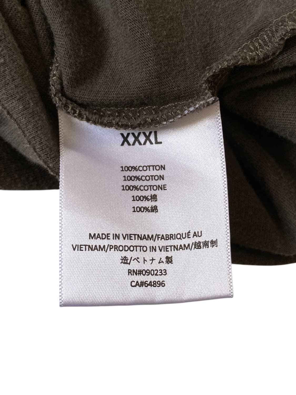 에센셜 반팔 티셔츠 (Man 3XL) 상품이미지7