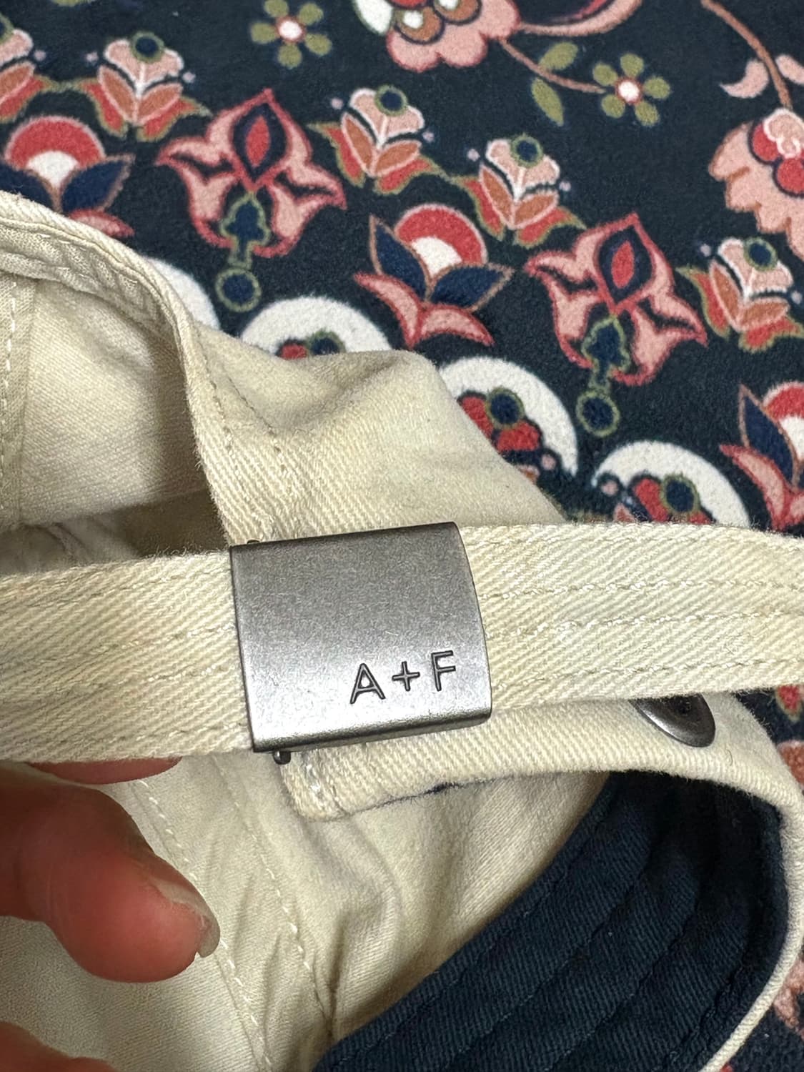 A&F 아베크롬비 베이지 볼캡🇺🇸 상품이미지3