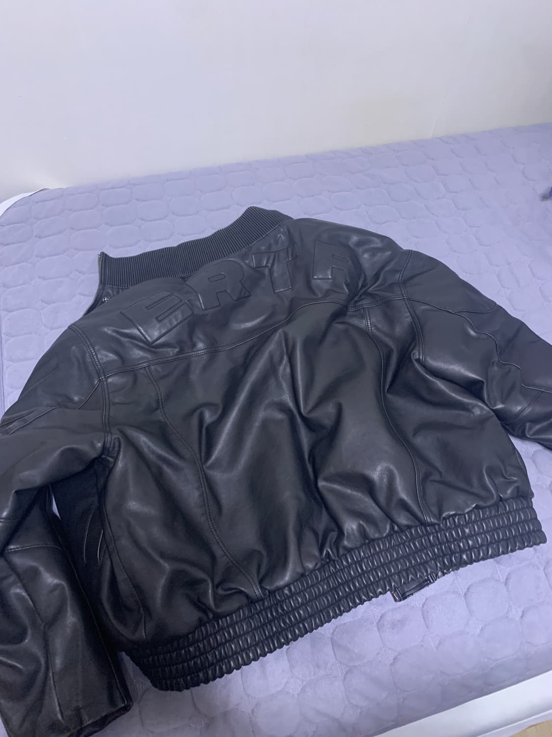 ERTR 레더 바이커 자켓 상품이미지5