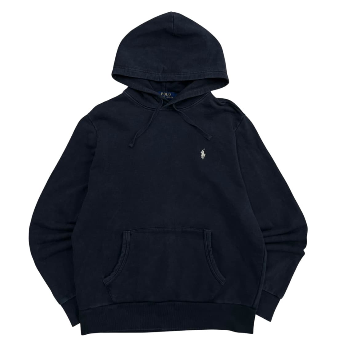 폴로 랄프로렌 화이트포니 네이비 후드 M 상품이미지2