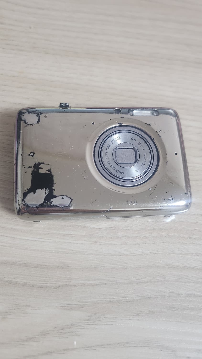 니콘 쿨픽스 s02 실버 동작미확인 nikon coolpix s02 상품이미지1