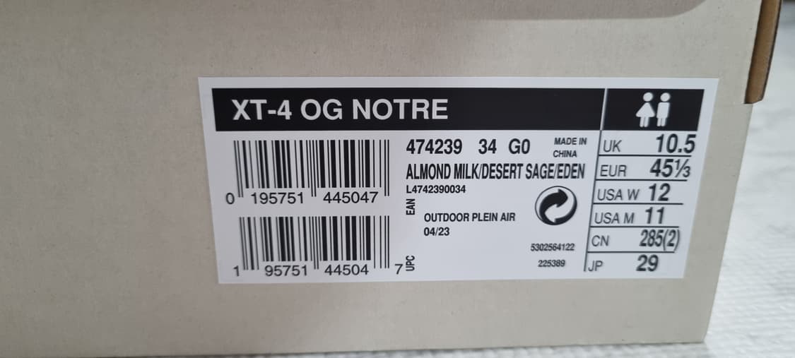 실로몬 xt-4 노트레 데저트 세이지 에덴 290 상품이미지6