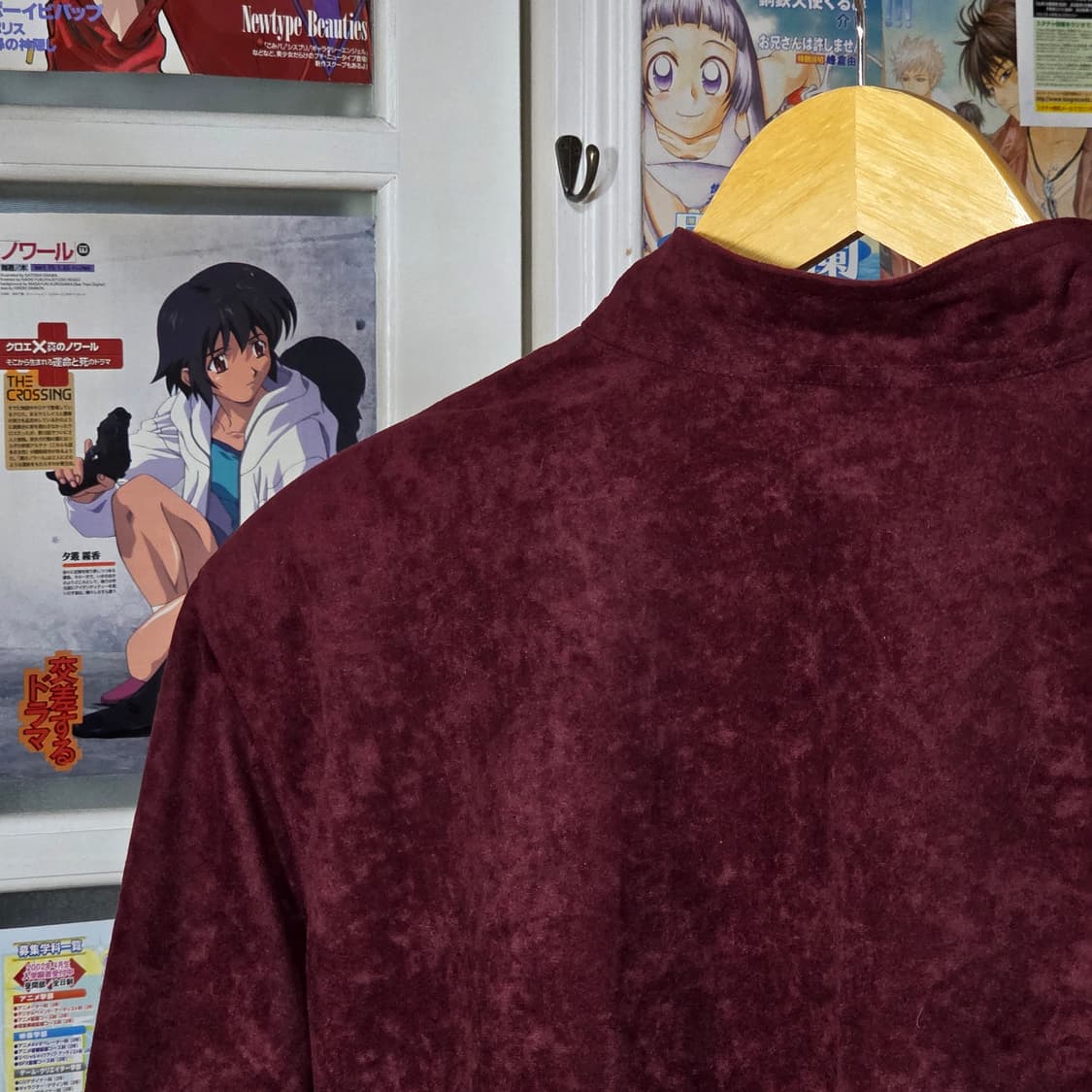 JPN 버건디 스웨이드 야상 자켓 상품이미지6