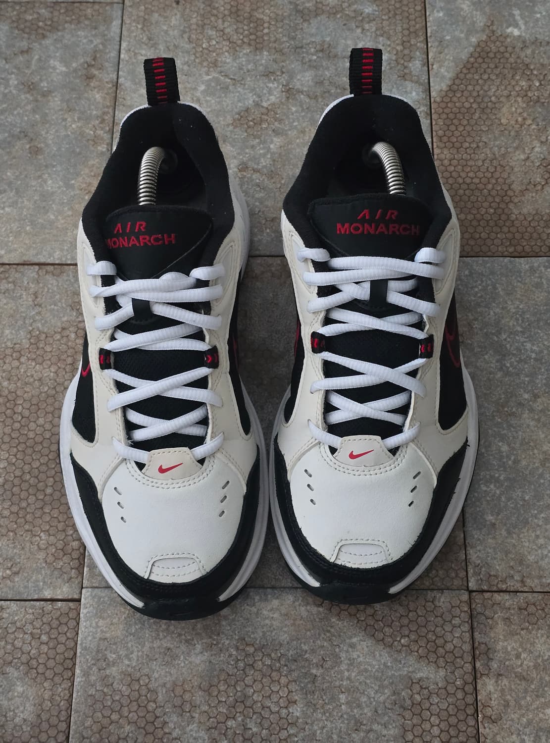 (240)나이키 에어 모나크 4 화이트 레드 상품이미지2