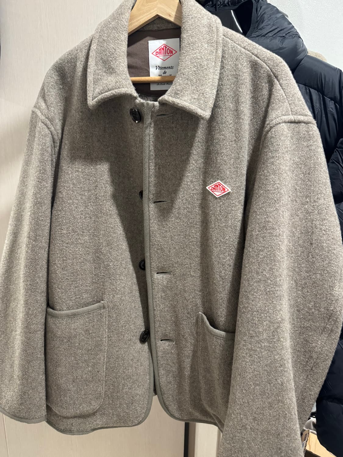 단톤 울 자켓 베이지 42 상품이미지1