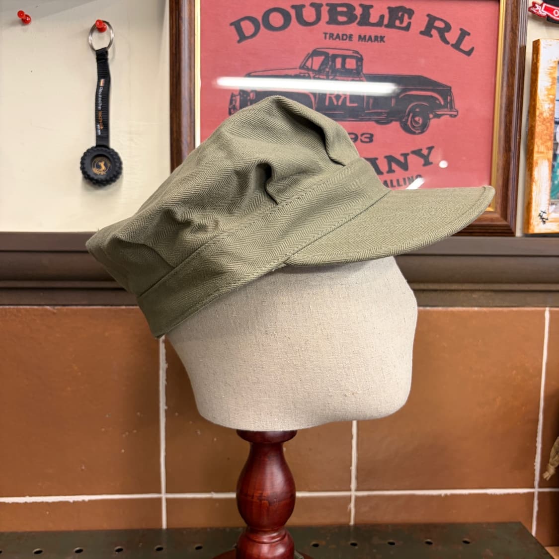 USMC 스타일 HBT 팔각모 캡 7 3/4 Size 미사용품 상품이미지4