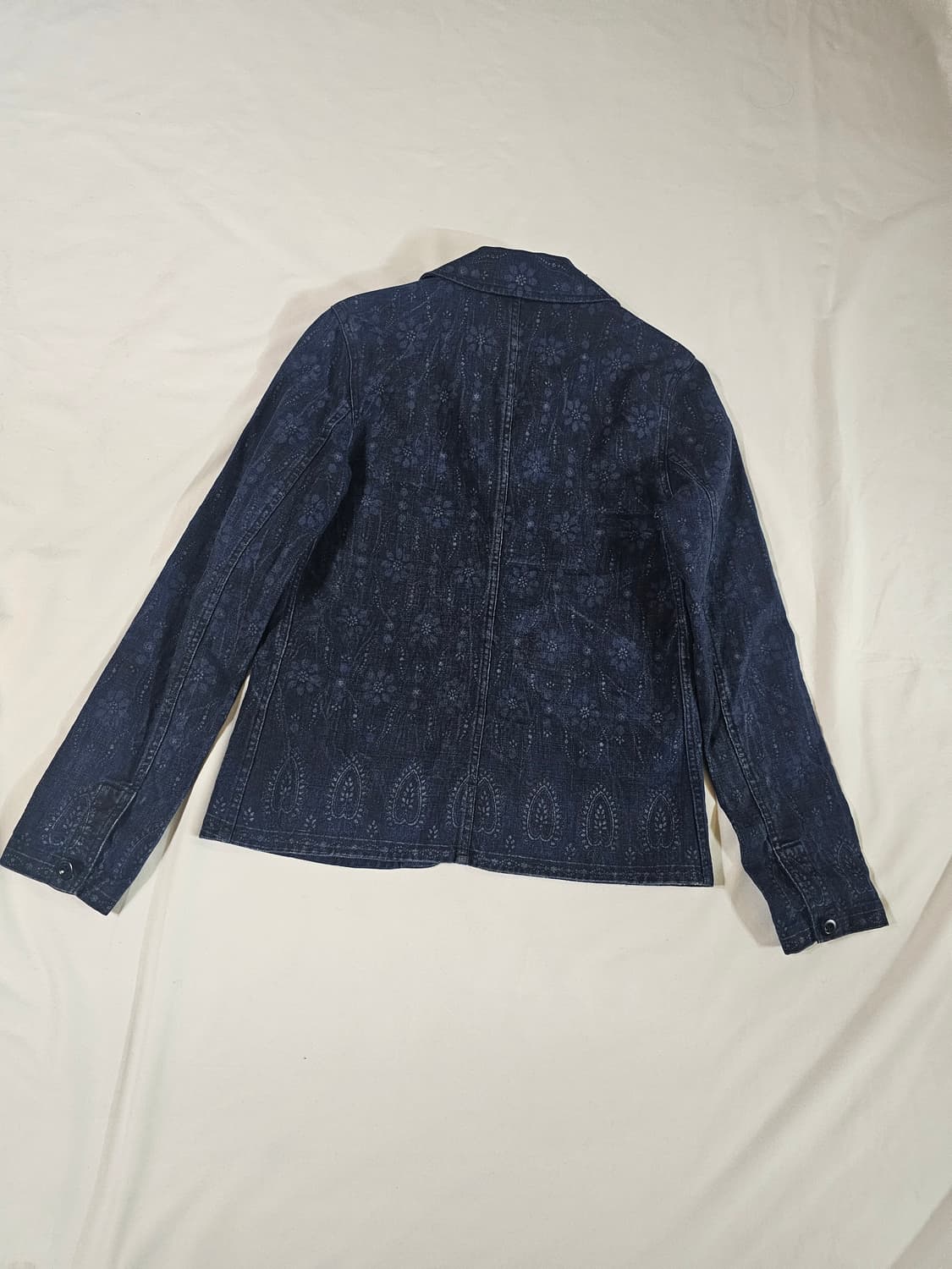 폴로 여성 랄프로렌 빈티지 플로럴 페이즐리 데님 코튼 자켓 상품이미지7