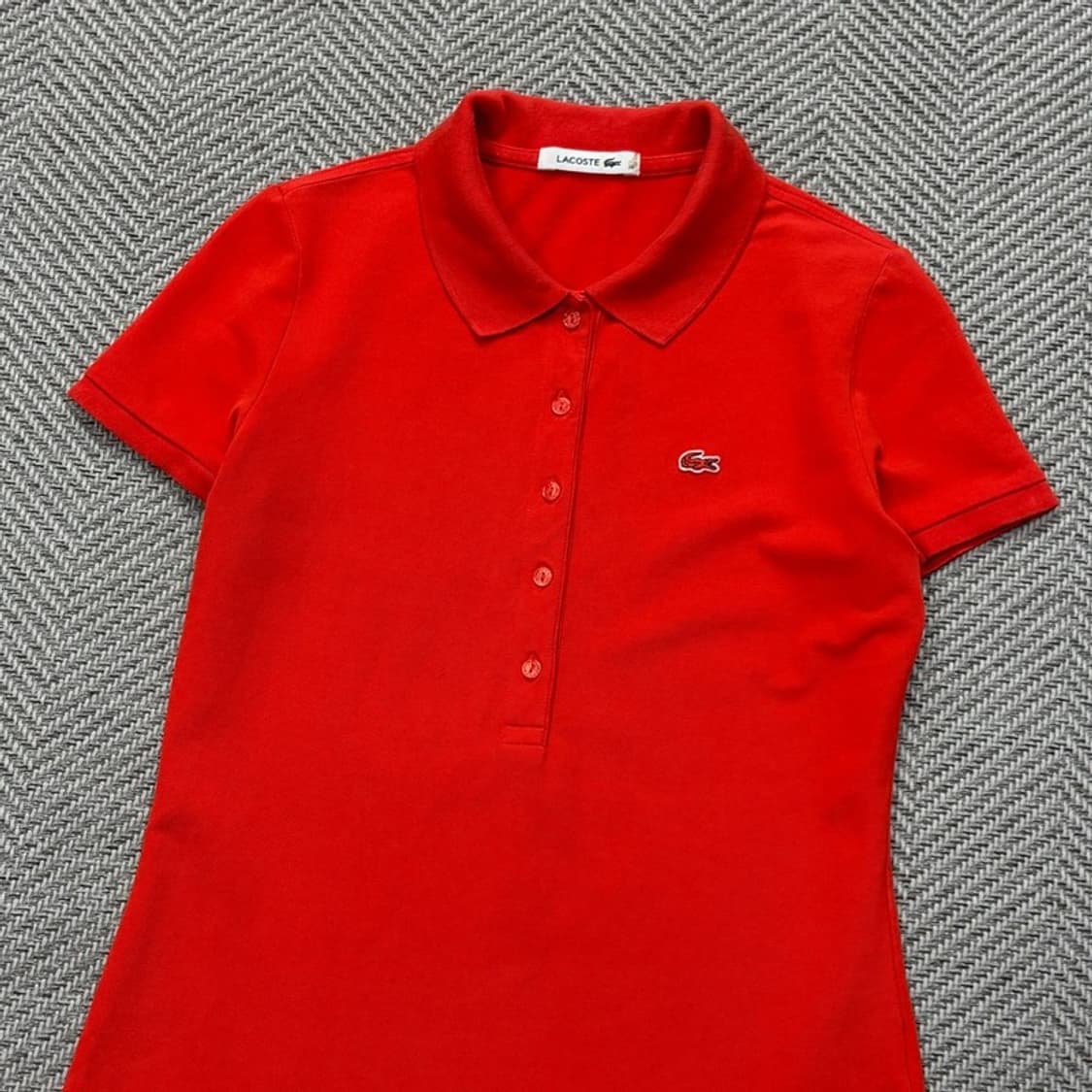 라코스테 베이직 로고 피케티셔츠 v2965 상품이미지3