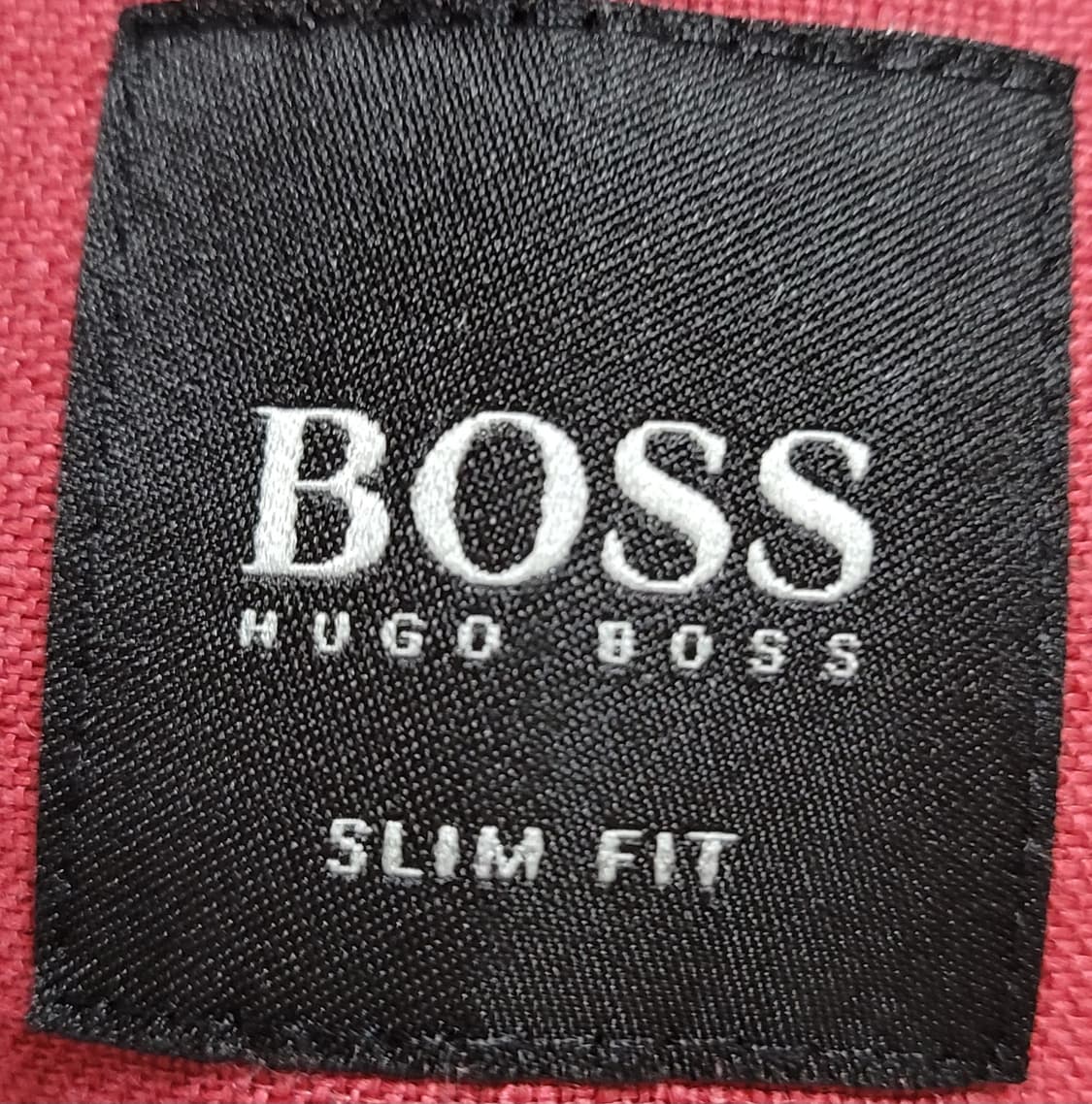 휴고보스 긴팔셔츠 레드 xxl hugo boss 상품이미지2