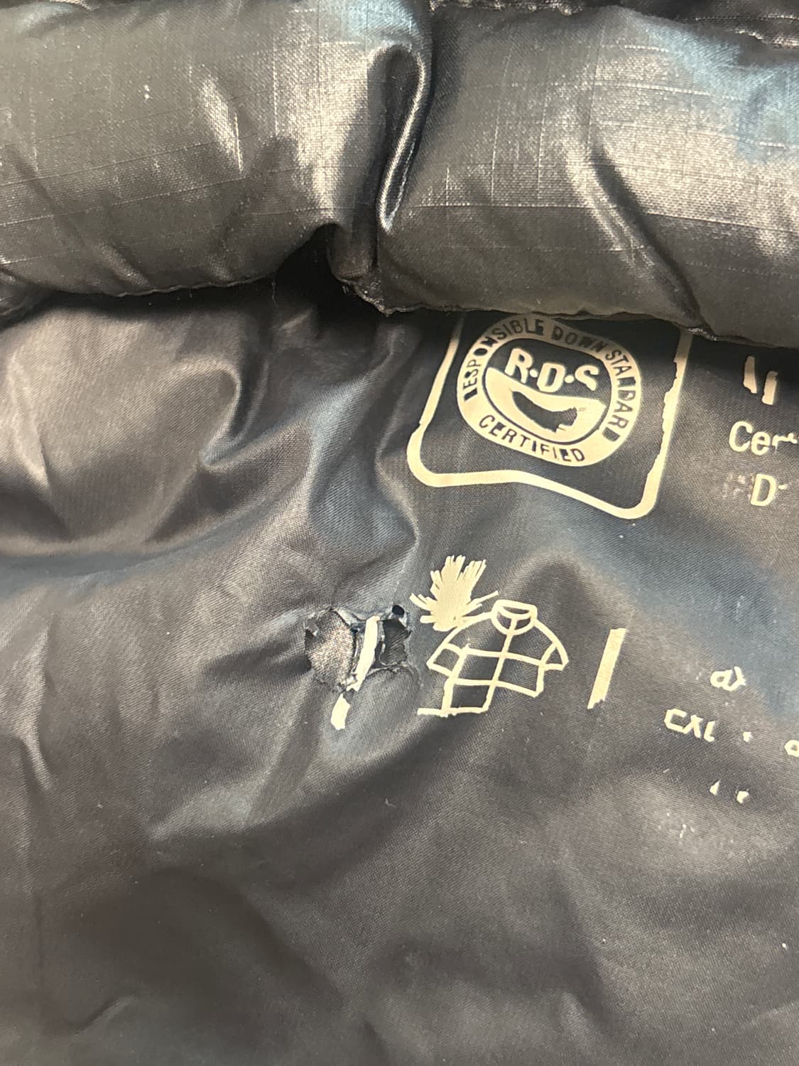 노스페이스 화이트라벨 눕시 패딩 블랙 85(S) 상품이미지3