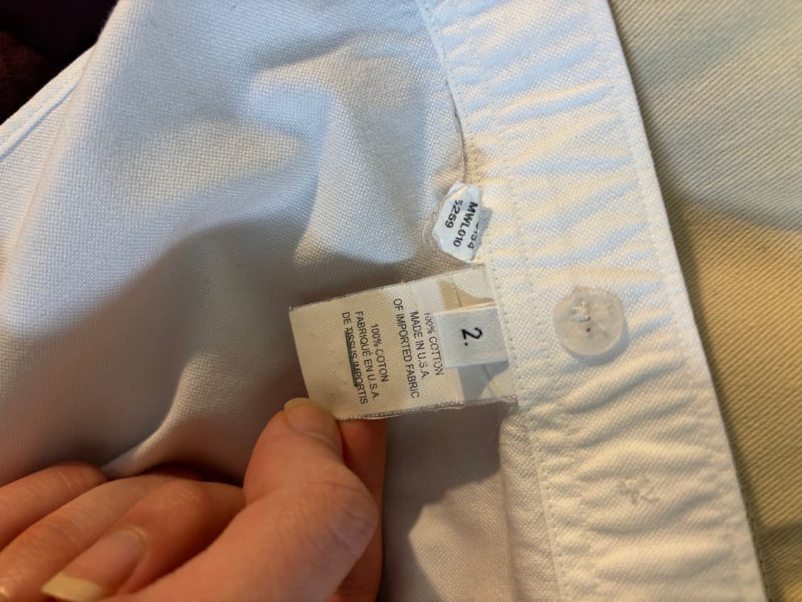 톰브라운 트리밍 클래식 옥스포드 셔츠 2사이즈 상품이미지3