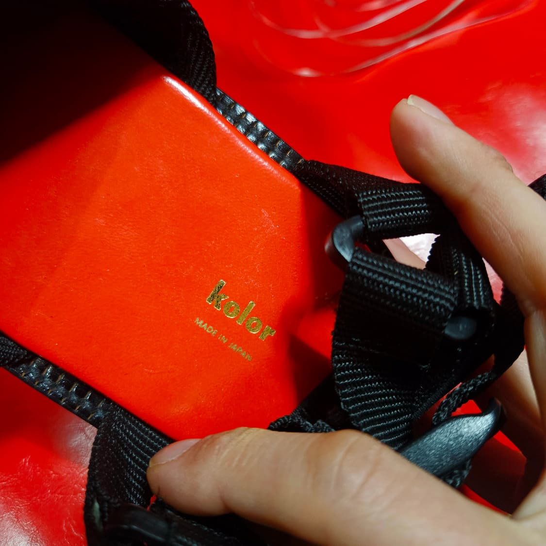 (새상품)Kolor in Japan 실버 스트렙 비블람 샌들 상품이미지5