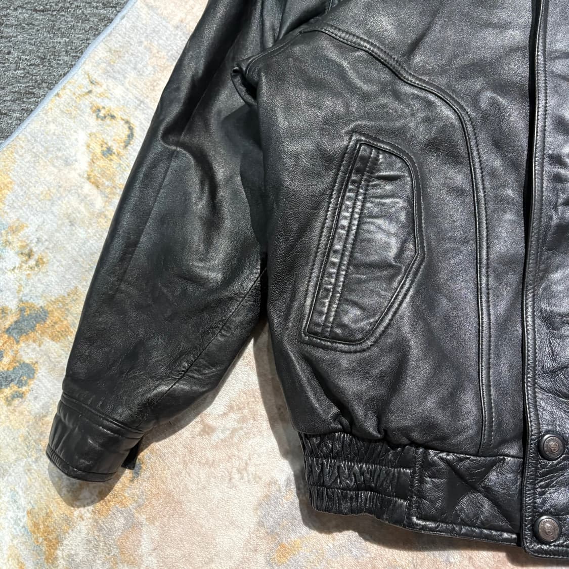 빈티지 양가죽 레더 가죽자켓 상품이미지4