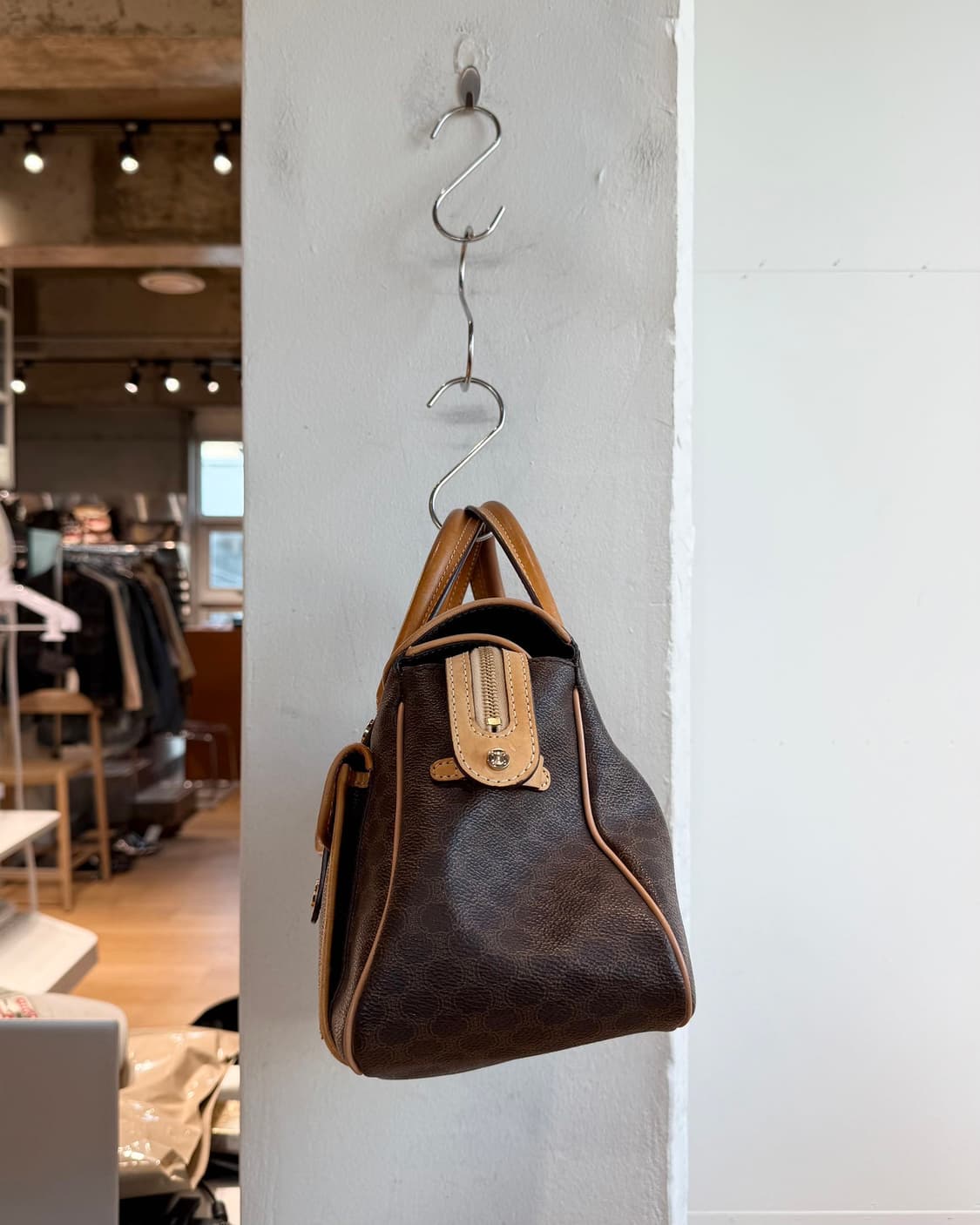 셀린느 브라운 마카담 토트백  상품이미지6