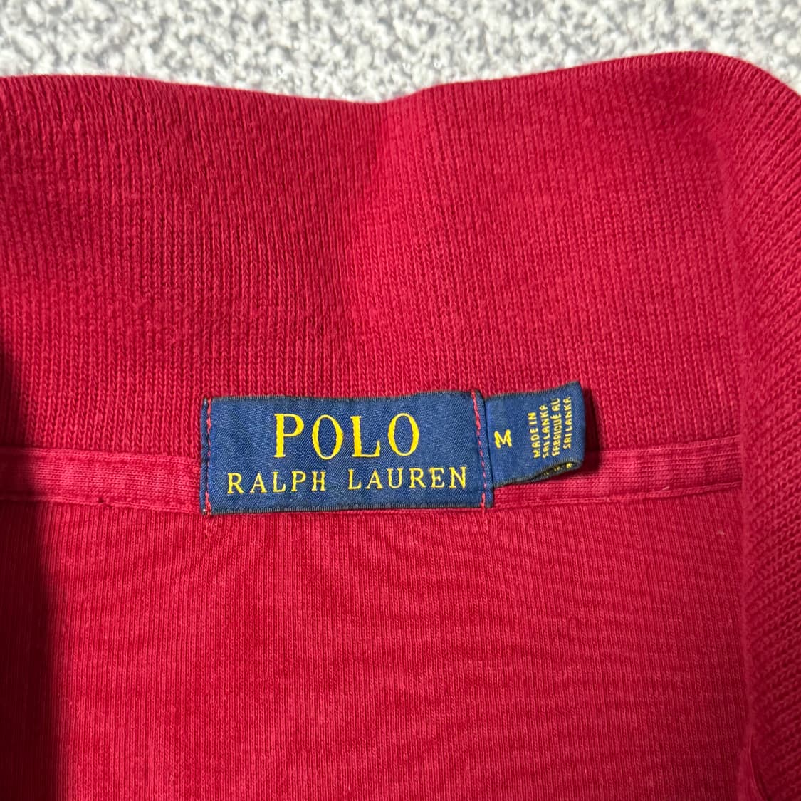 폴로 랄프로렌 반집업 M 상품이미지5