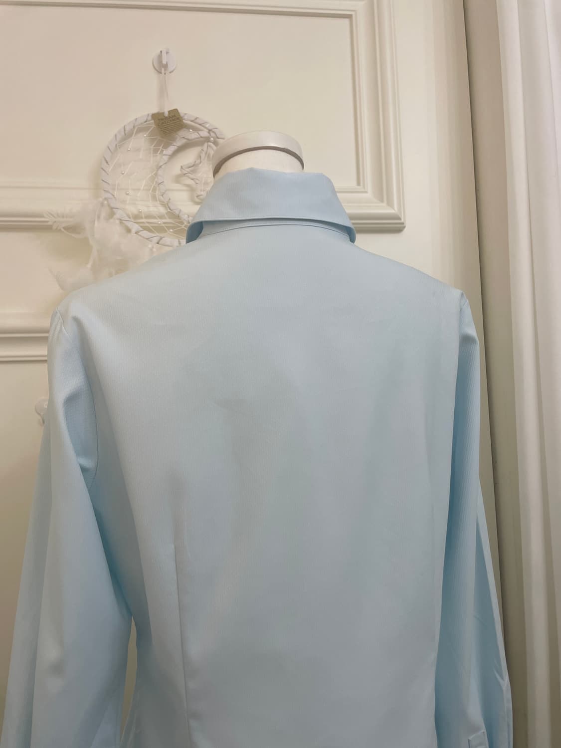 summer blue basic line shirt(size-13) 상품이미지4
