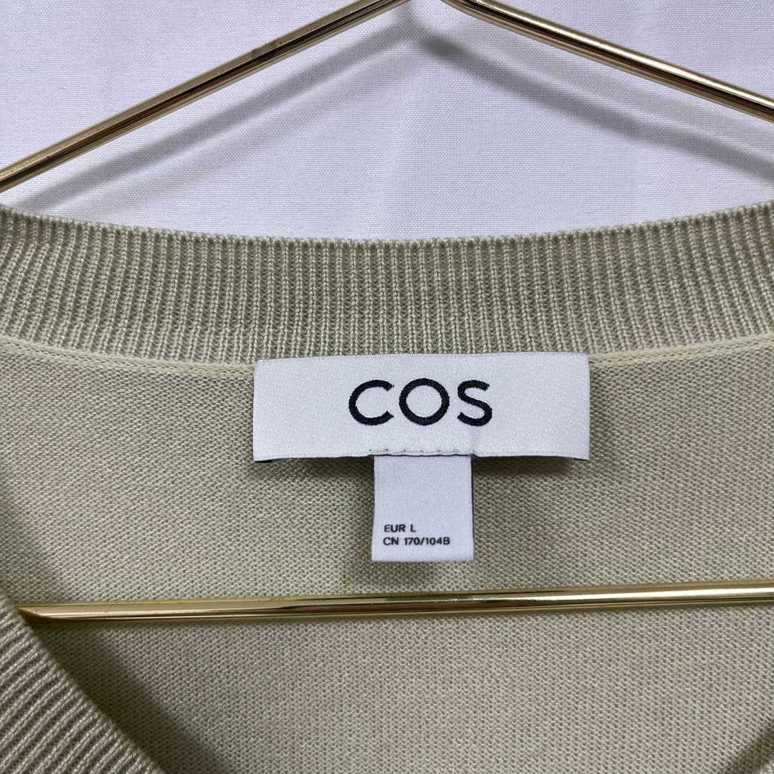코스(COS) 메리노 울 블렌드 반팔 가디건 상품이미지6