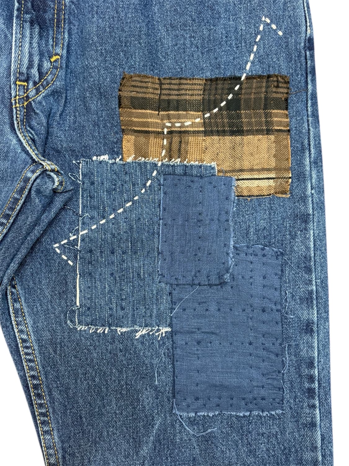 00's levi's repair jeans 상품이미지3