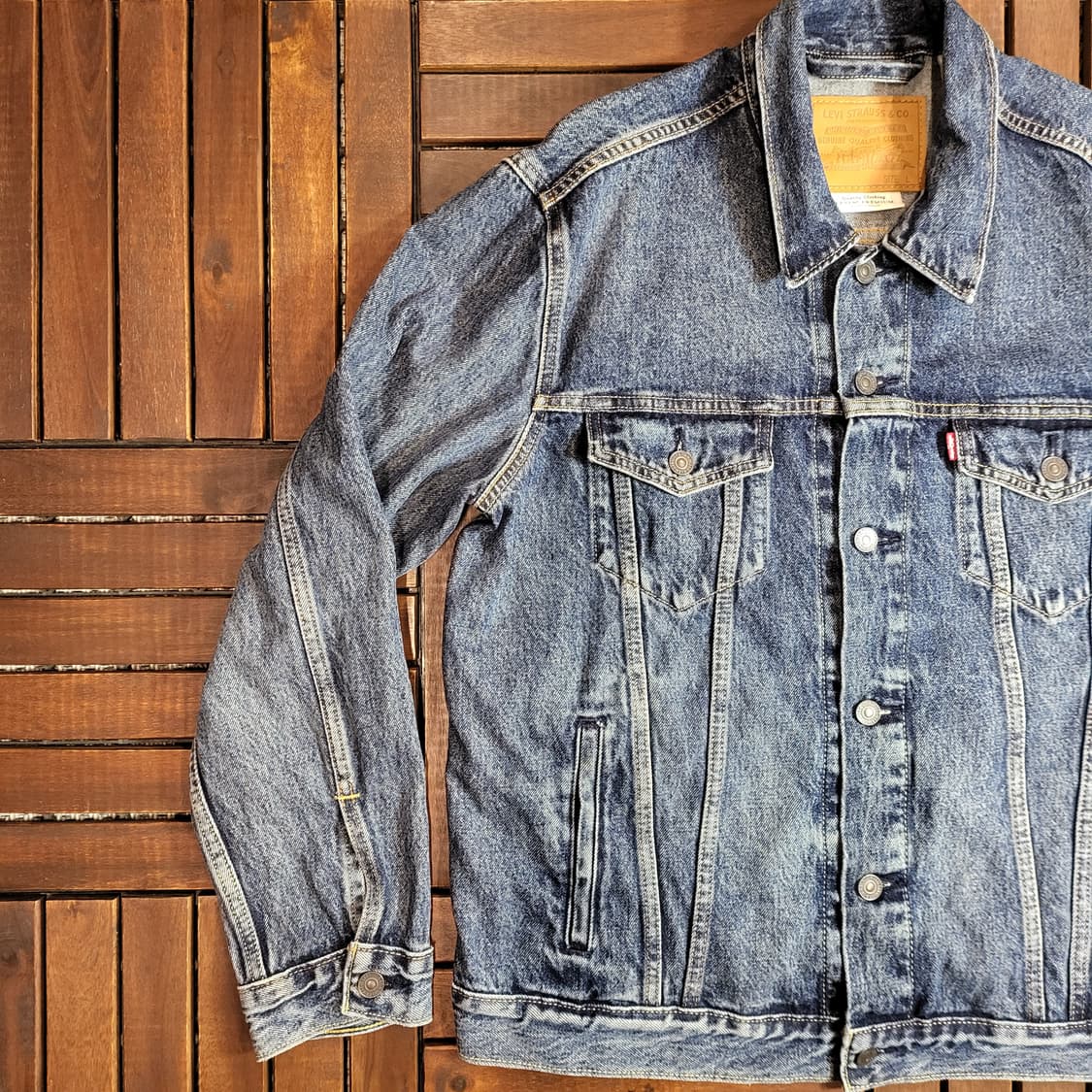 리바이스 데님 자켓 (L) BIG E 상품이미지2