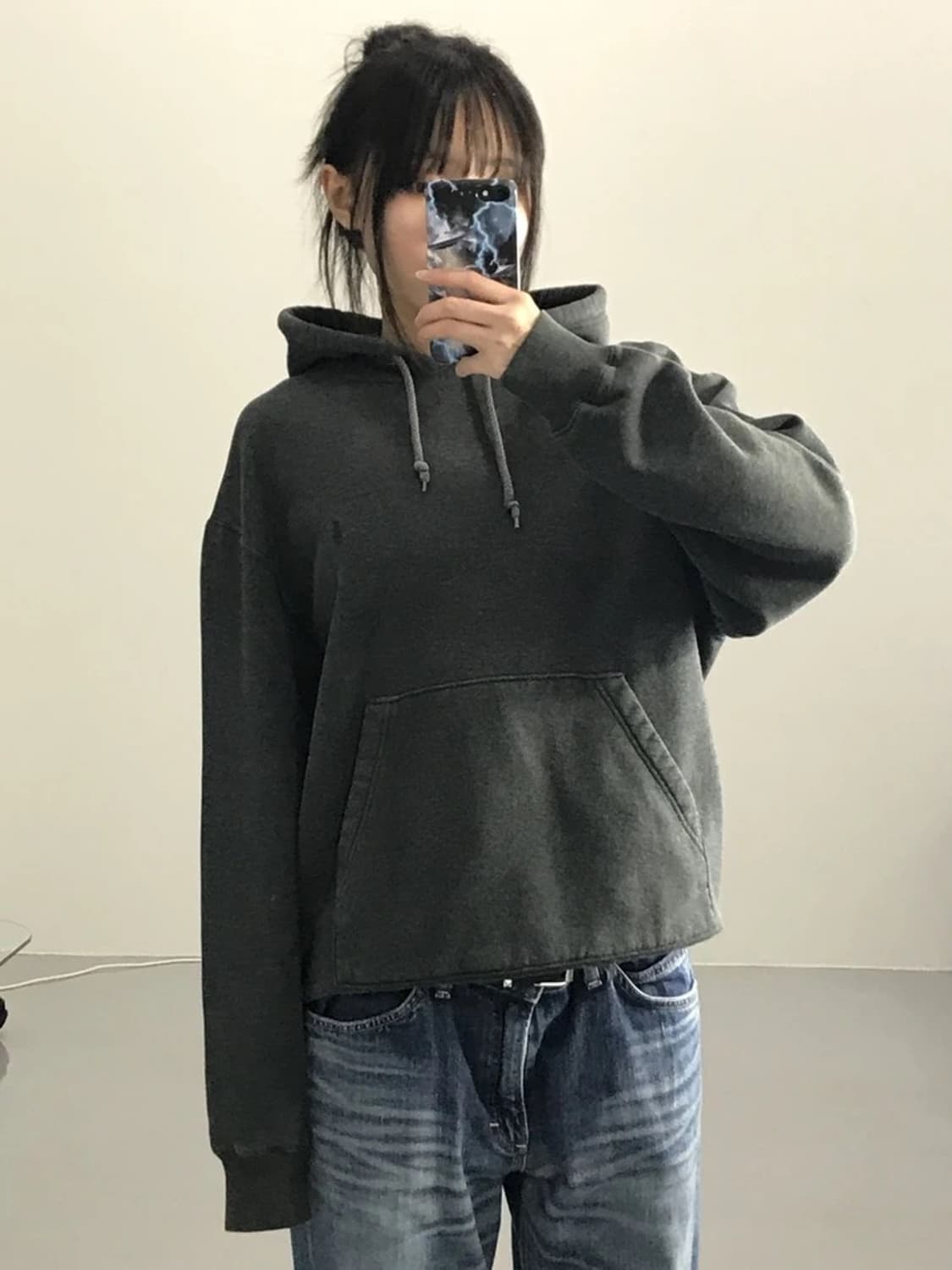 Polo Ralph Lauren Fleece Hoodie Charcoal 상품이미지2