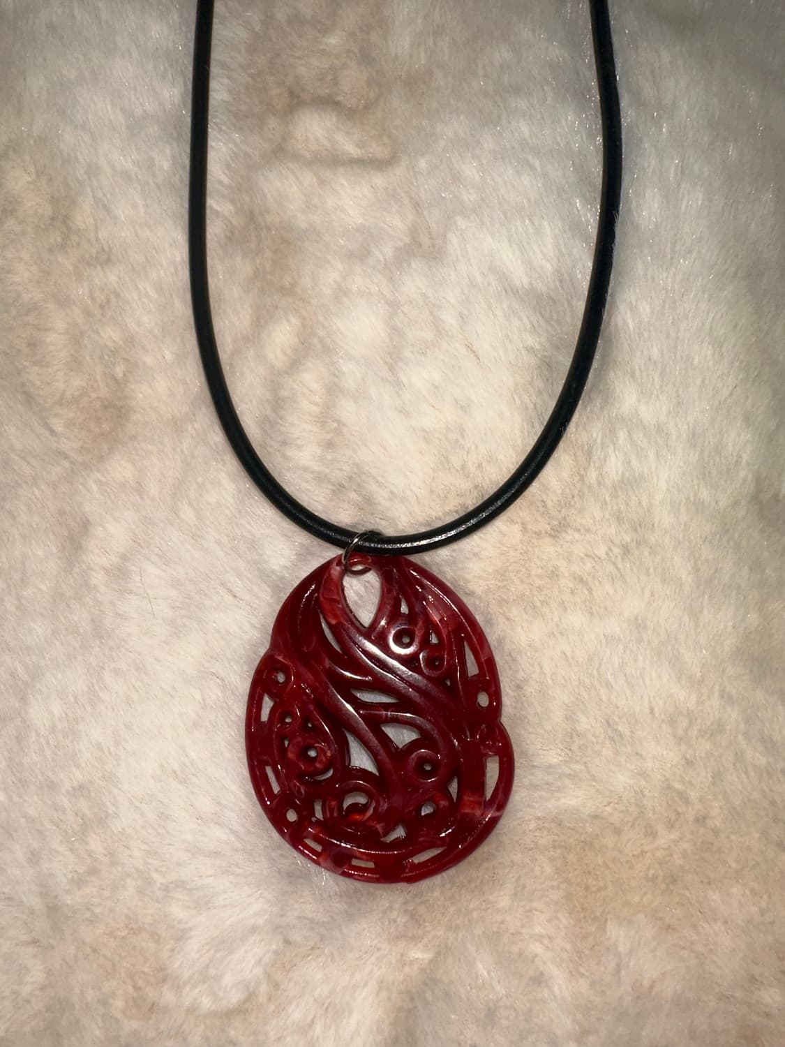 오리엔탈 고스펑크 장미 목걸이 상품이미지3